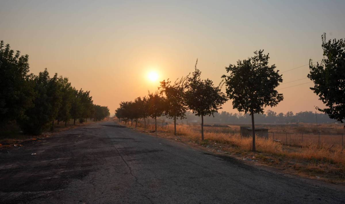 El humo de un incendio en Málaga llega hasta Villamartín - El humo de un incendio en Málaga llega hasta Villamartín