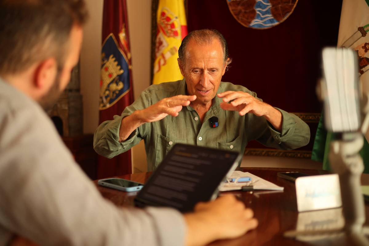 José María Román, Alcalde de Chiclana 