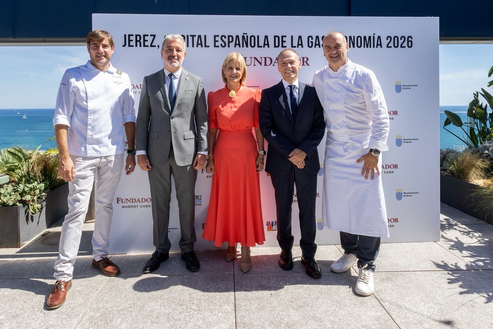 Jerez presume de ser Capital Española de la Gastronomía en Barcelona, en un exclusivo acto con el alcalde y presentado por Teresa Viejo