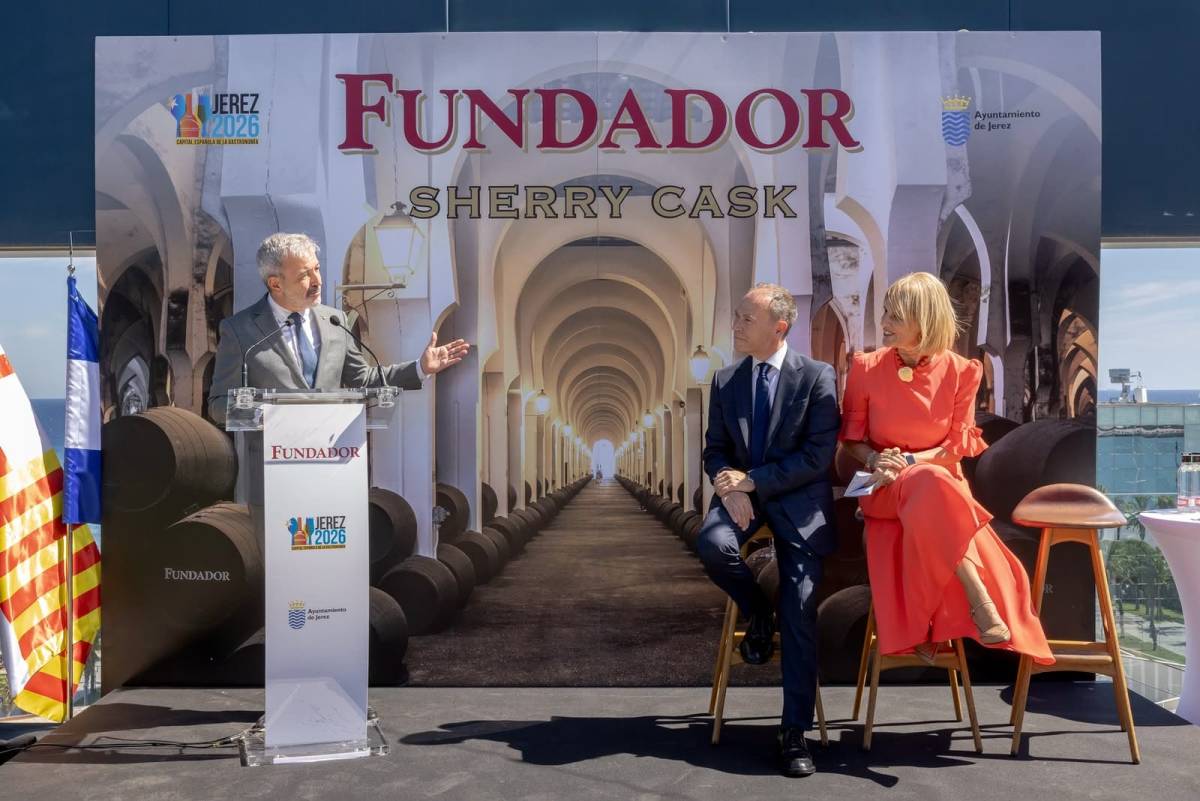 Un momento de la presentación de Jerez como Capital Española de la Gastronomía en Barcelona.