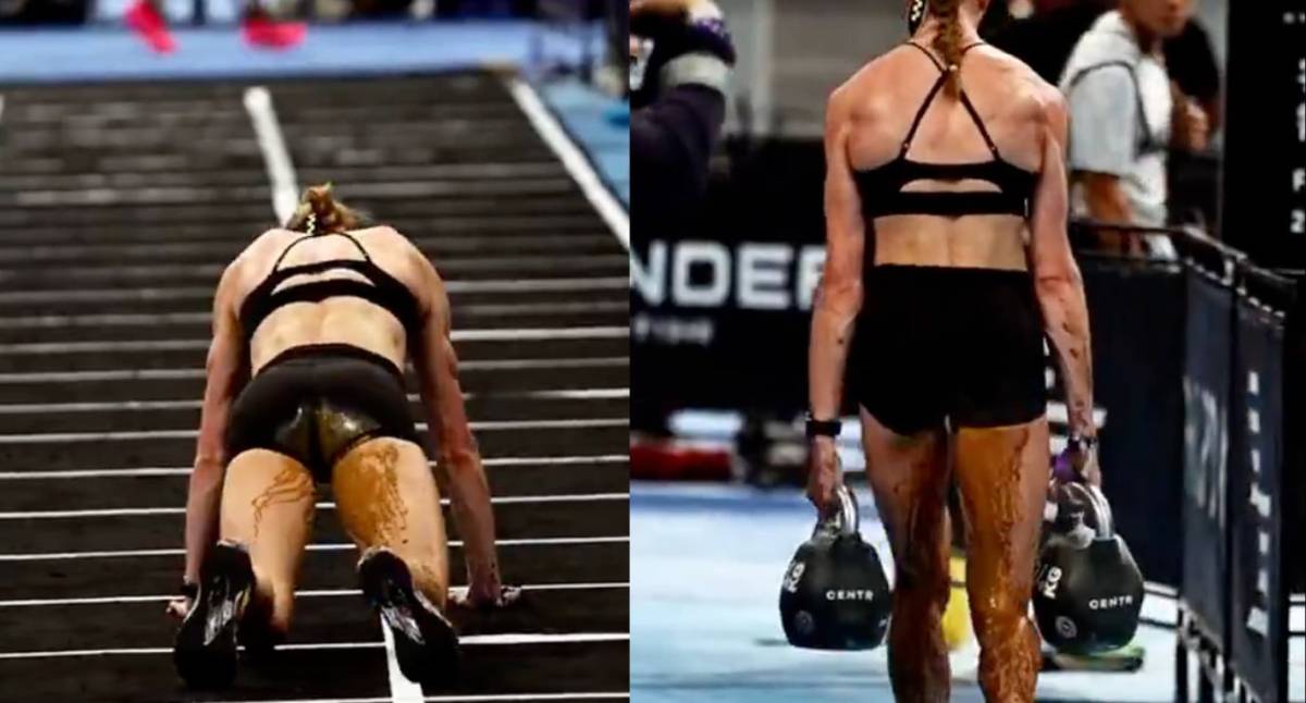 Una victoria escatológica: una atleta sufre una incontinencia estomacal y completa la prueba llena de heces