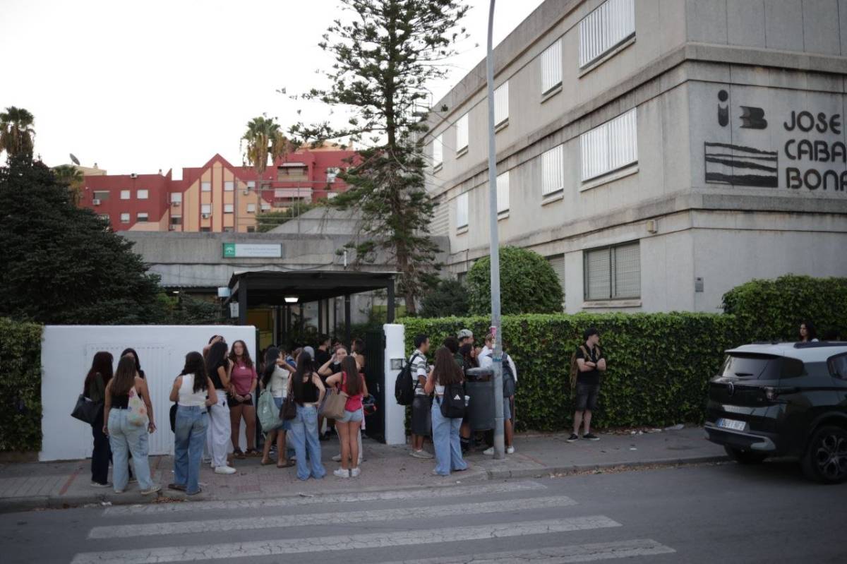 Inicio del curso escolar en el IES Caballero Bonald.