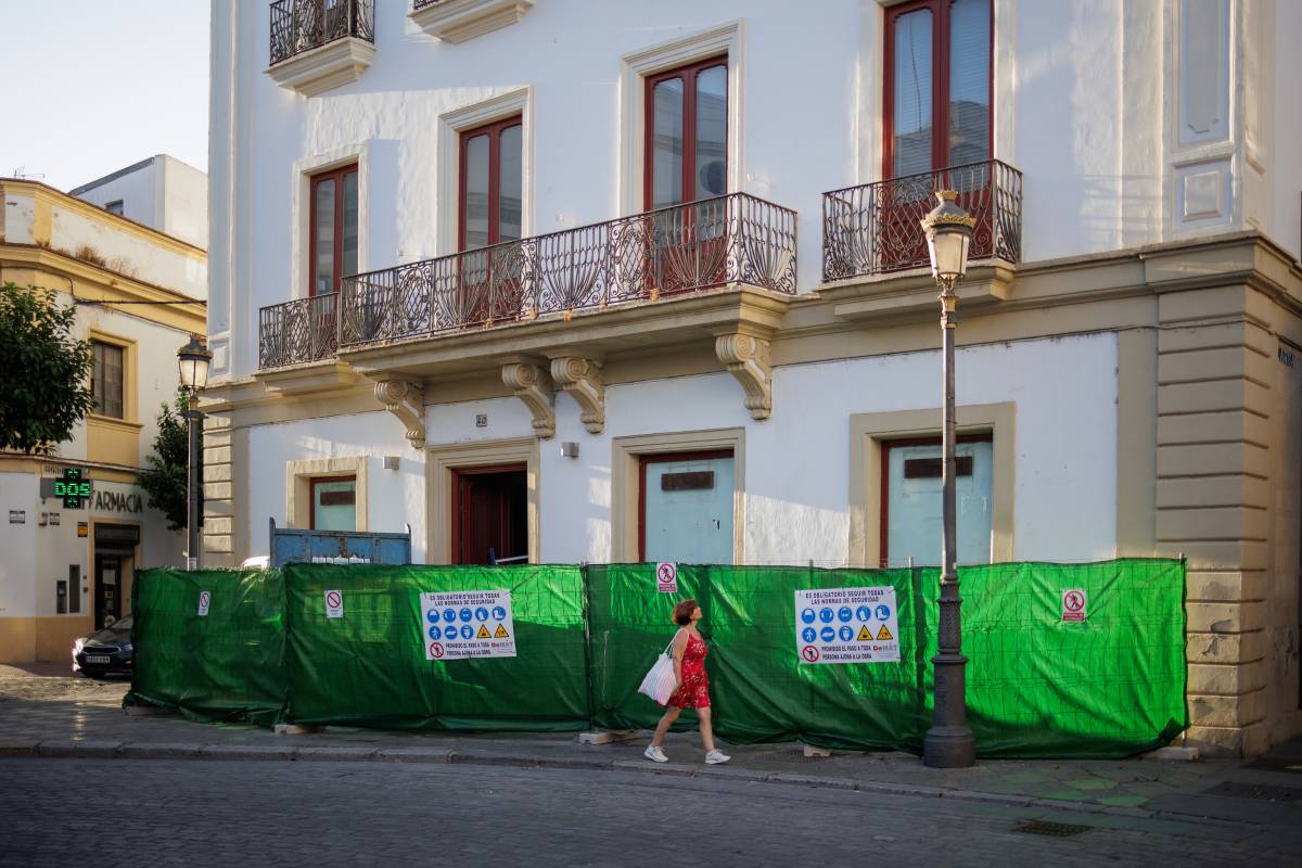 EDIFICIO DE ZARA CALLE LARGA OBRAS