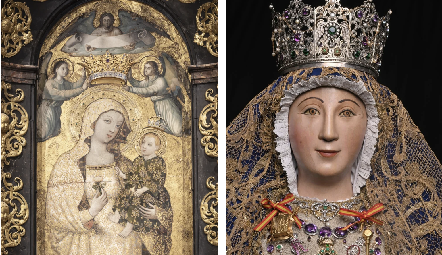La Virgen de la Antigua y la Virgen de los Reyes. 