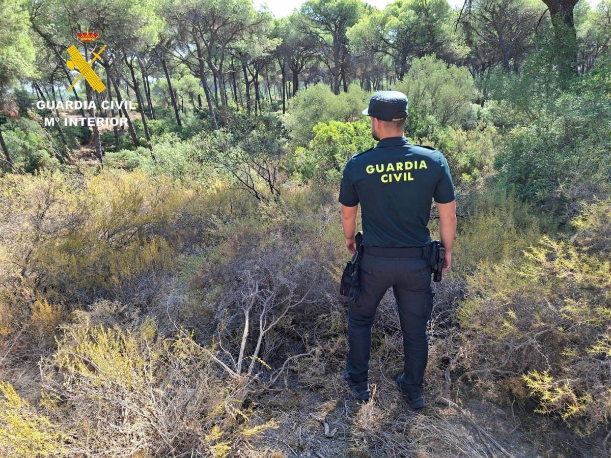 Un hombre de 64 años pasa 18 horas a la intemperie a las afueras de Sevilla sin poder pedir ayuda y un guardia civil en prácticas le salva la vida