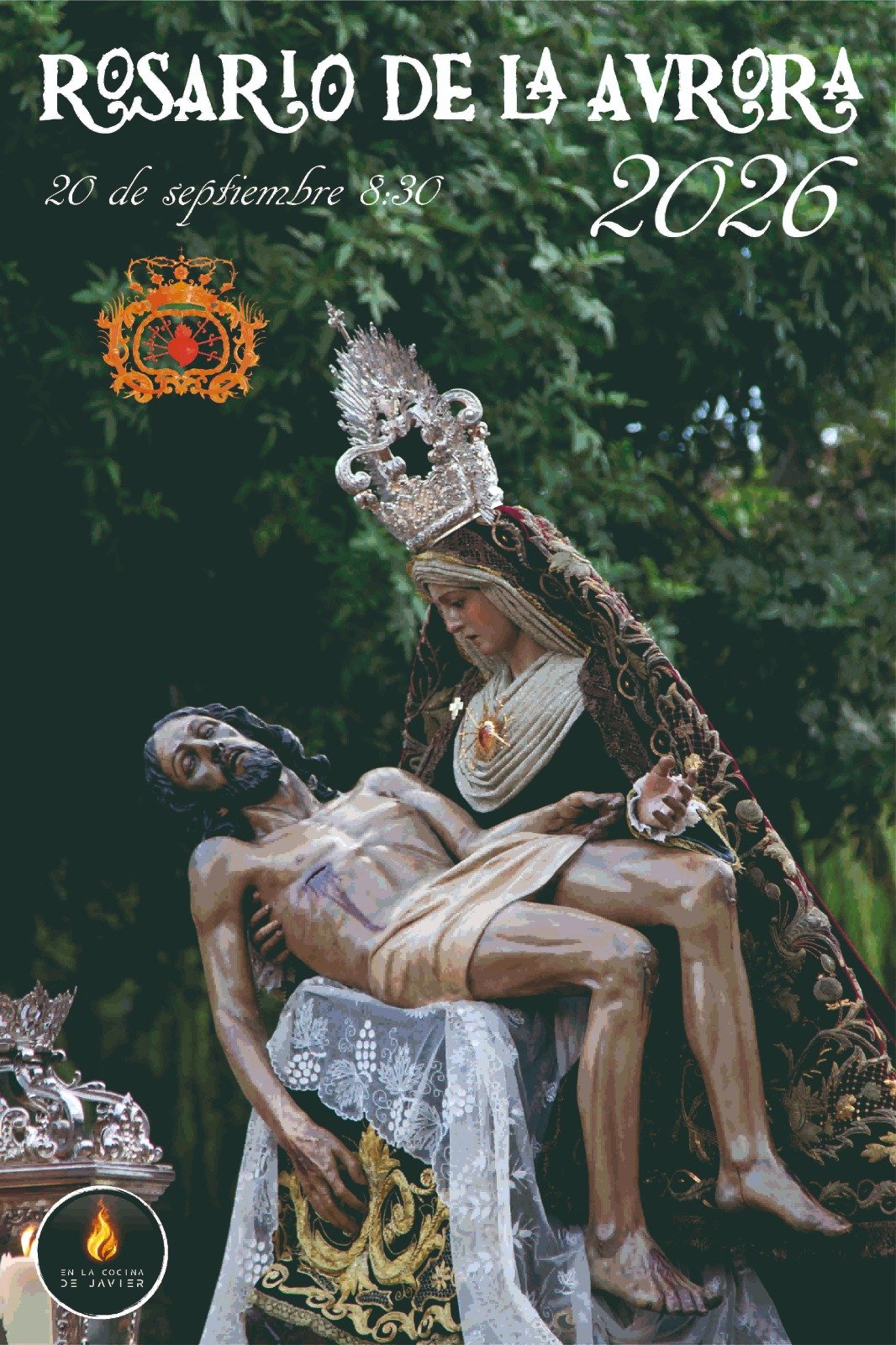Cartel completo que anuncia la salida del domingo. - Cartel completo que anuncia la salida del domingo.
