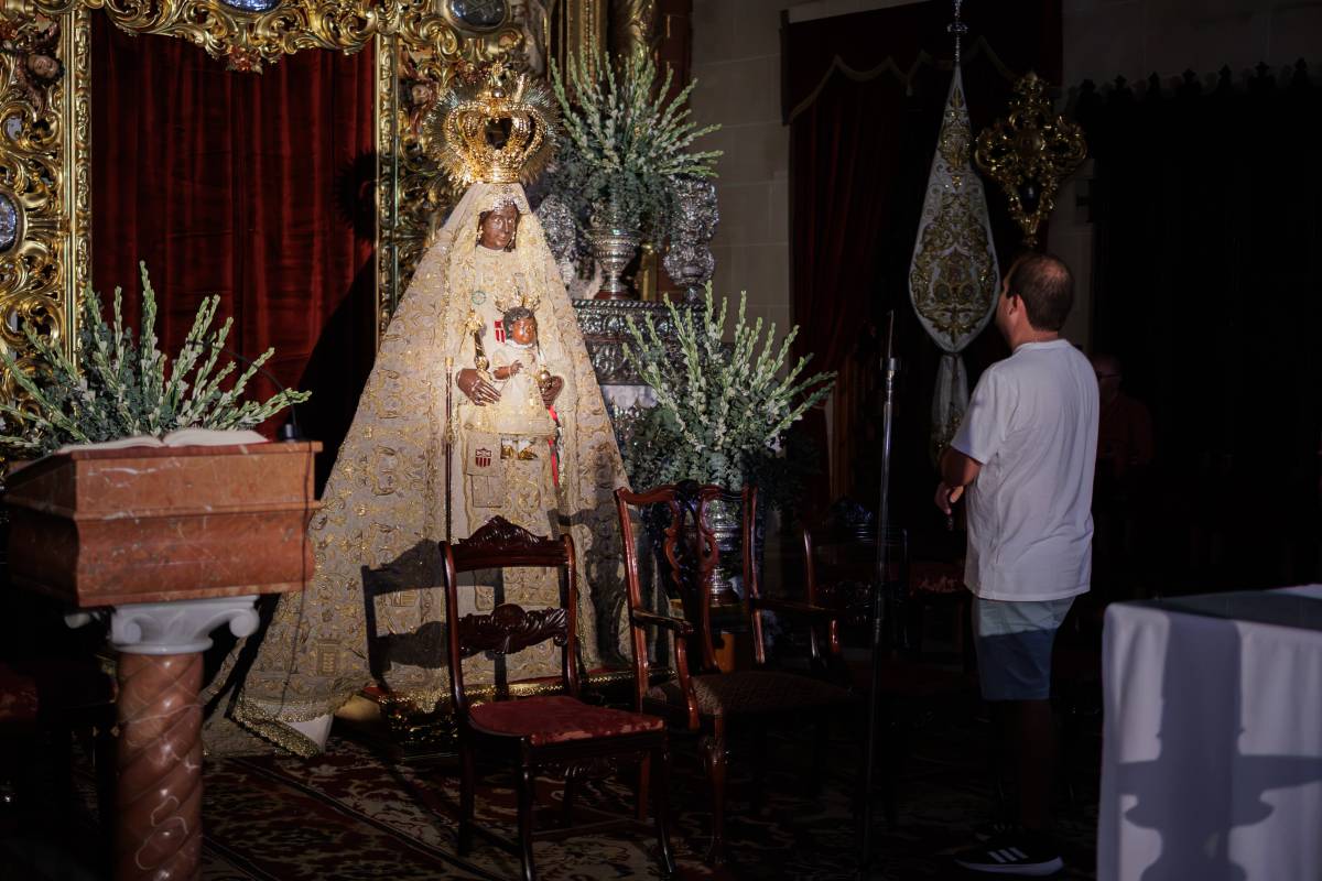 virgen de la merced veneración