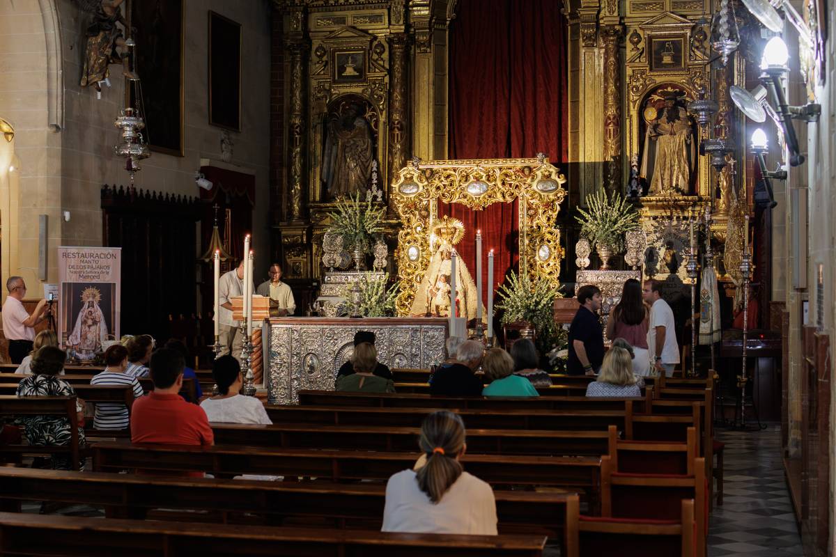 virgen de la merced veneración