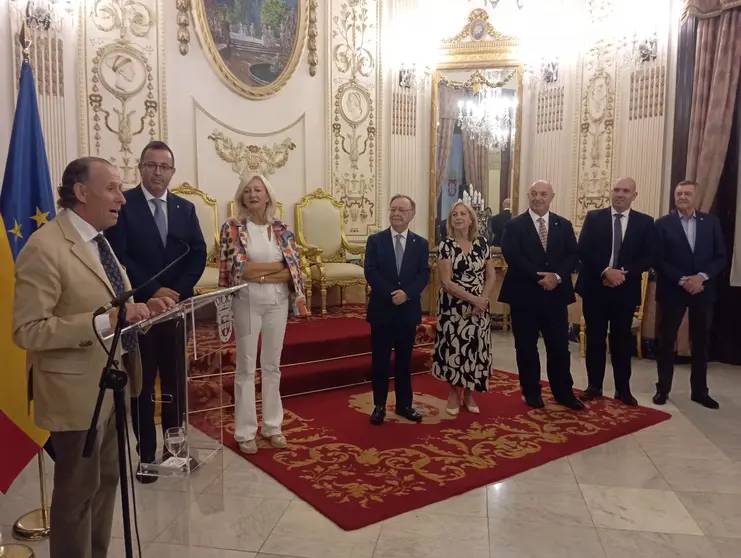Román, el pasado 2025, en una visita a Ceuta. - Román, el pasado 2025, en una visita a Ceuta.