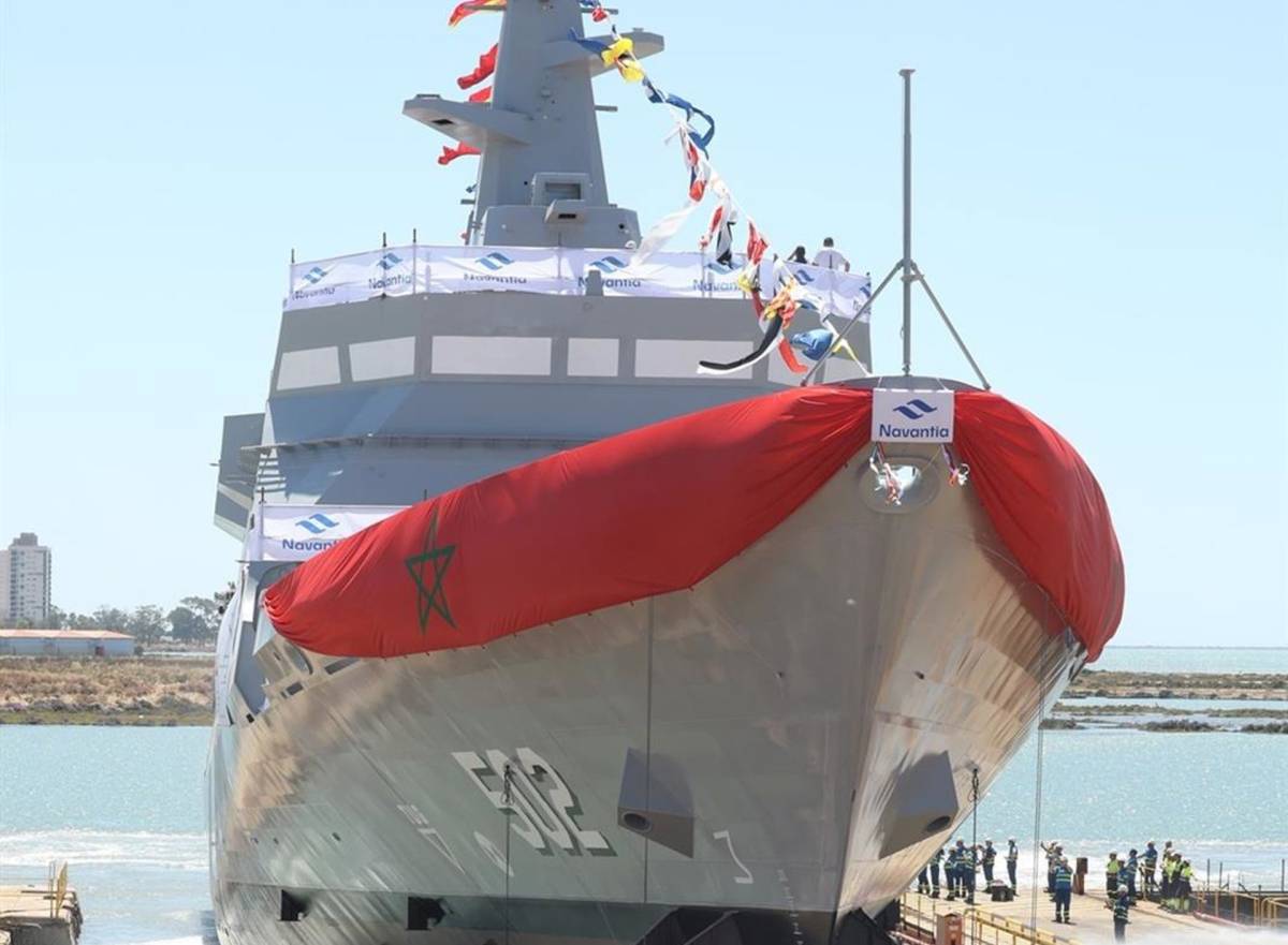 Navantia entrega a Marruecos en plena polémica por Ceuta un barco hecho en San Fernando