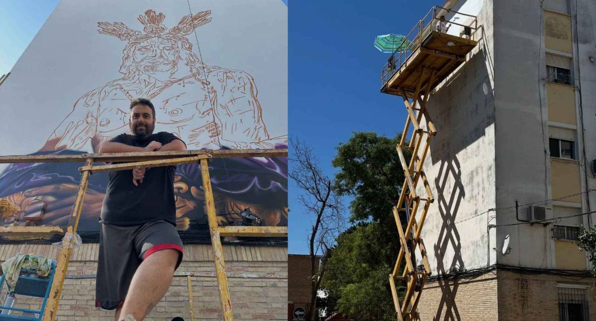 Del mítico grafiti de Migue Benítez a la imagen de Nuestro Padre Jesús de la Humildad en el Pago de la Serrana 