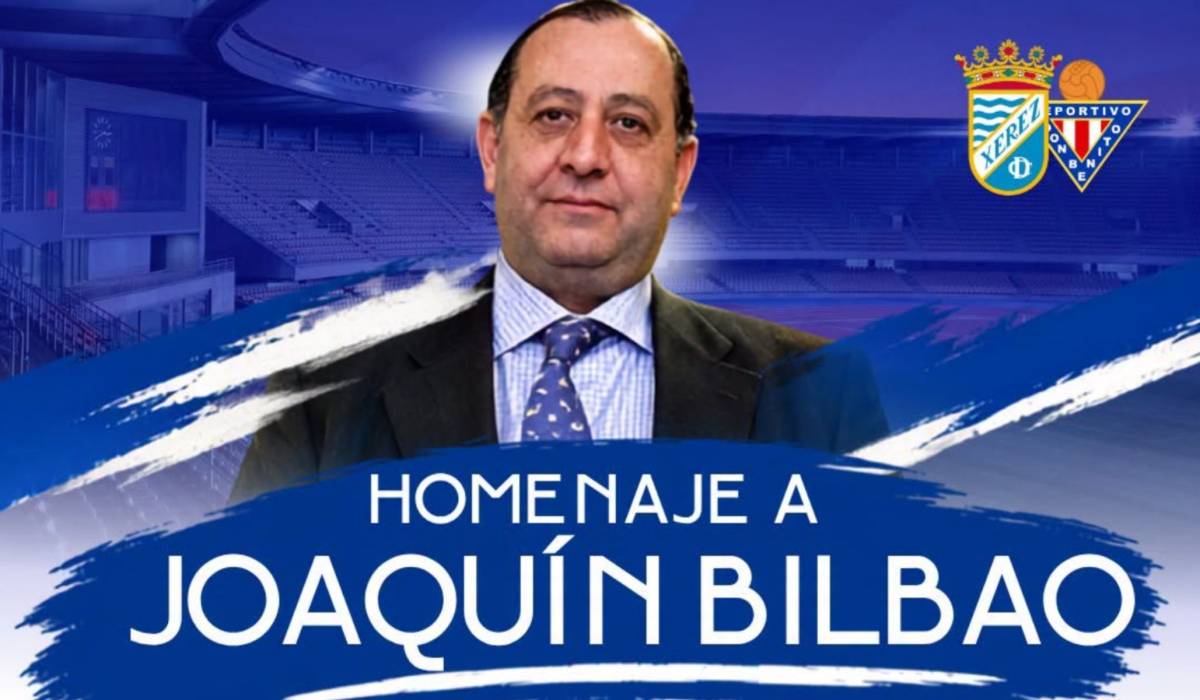 El Xerez homenajeará a Joaquín Bilbao con su familia en Chapín: cinco años sin el presidente del ascenso que no lo celebró presidiendo