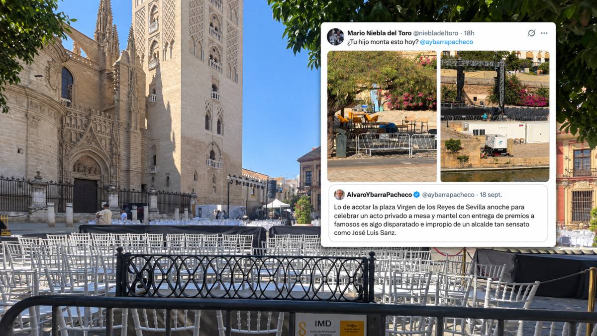 Tormentosa resaca de la fiesta bajo La Giralda: Niebla del Toro carga contra la Bienal y el ex director de 'ABC de Sevilla' con un 
