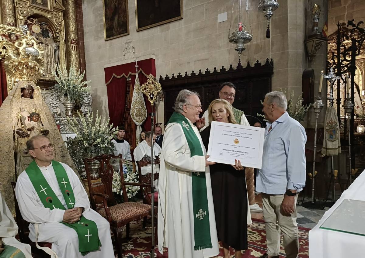  Beatriz Casado y Jaime Gutiérrez, nuevos ‘Jerezanos de su Patrona’ 2026