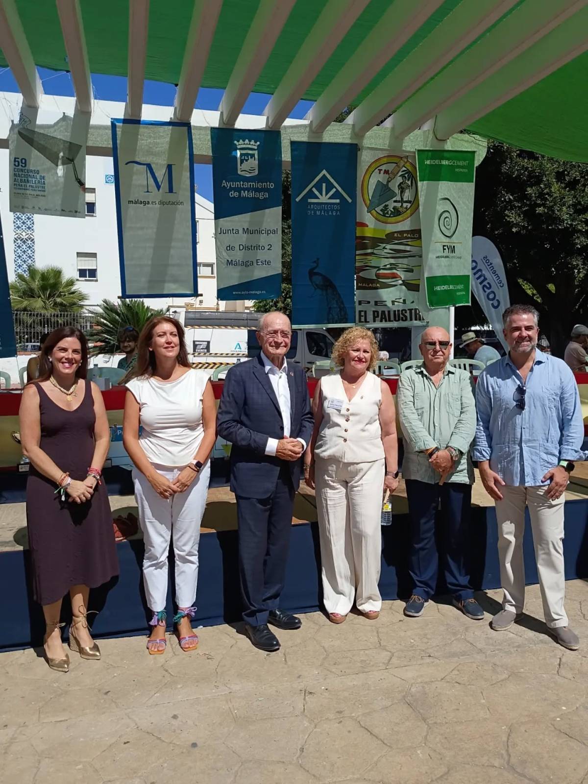 Visita del alcalde.
