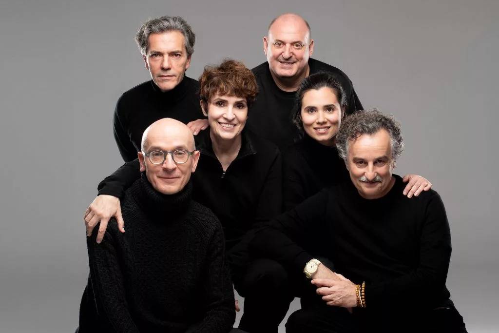Elenco de 'El jardín quemado', de Mayorga. - Elenco de 'El jardín quemado', de Mayorga.