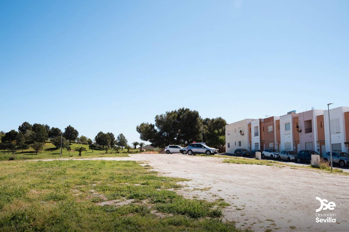 Terreno donde se levantarán las VPO en Morón. - Terreno donde se levantarán las VPO en Morón.