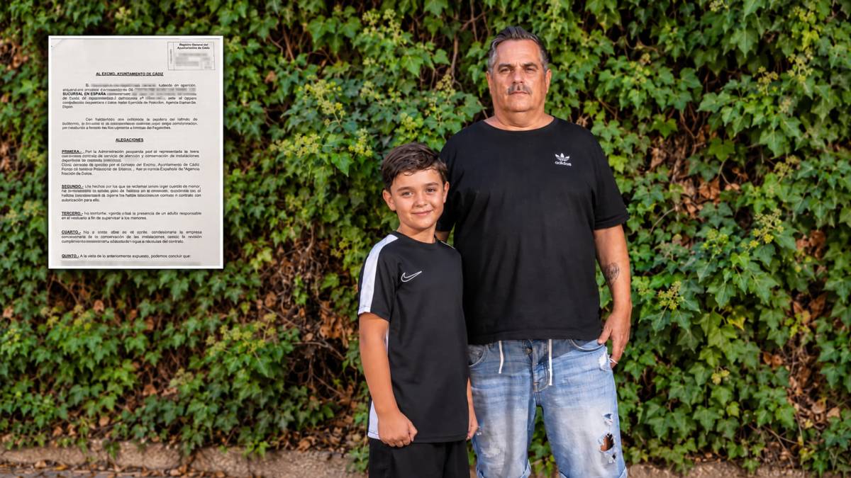 El seguro culpa a la familia de Hugo, el niño que recibió 75 puntos tras cortarse en un un pabellón de Cádiz y pide que no se le indemnice