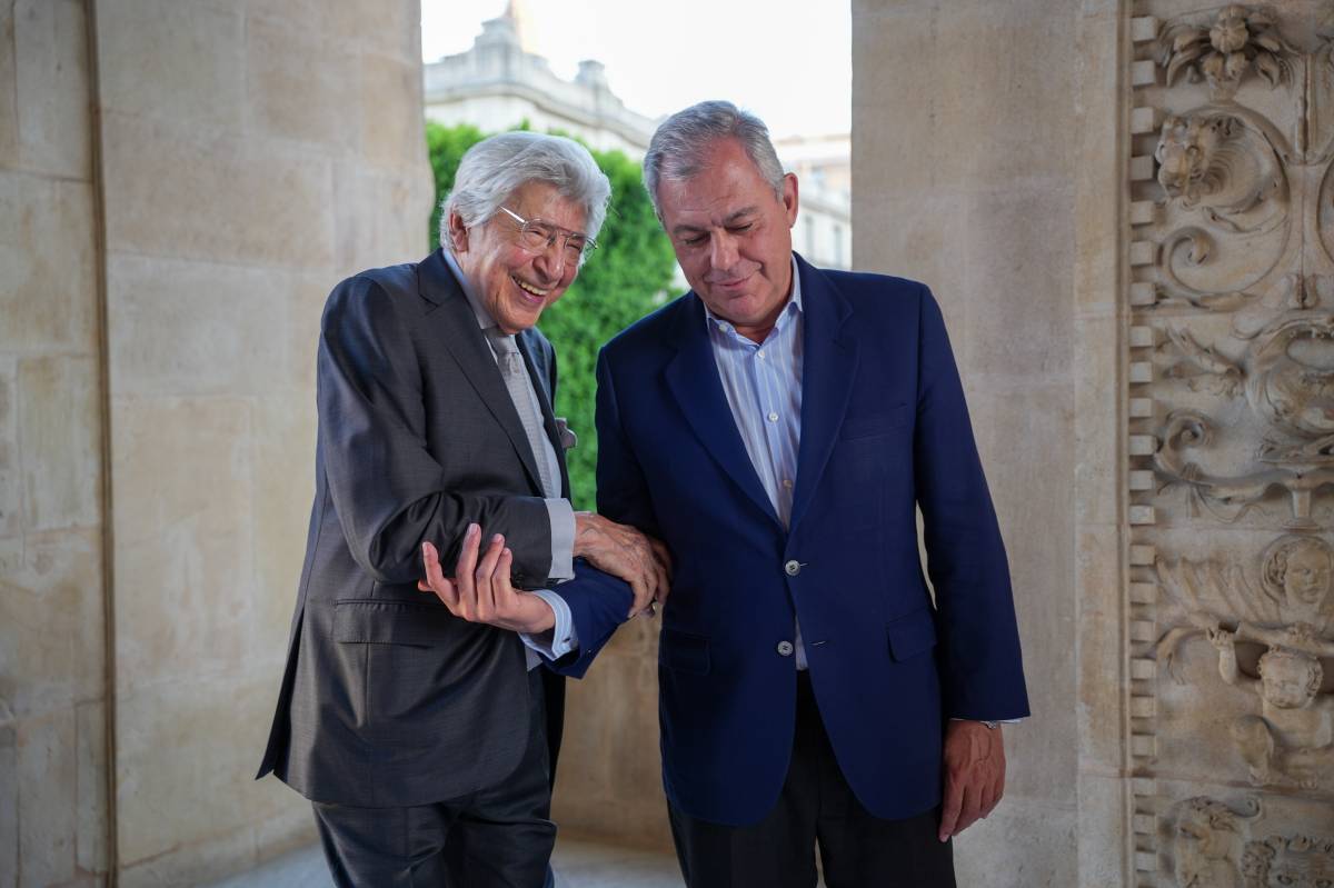 Manuel Alejandro a unos envidiables 94 años: 
