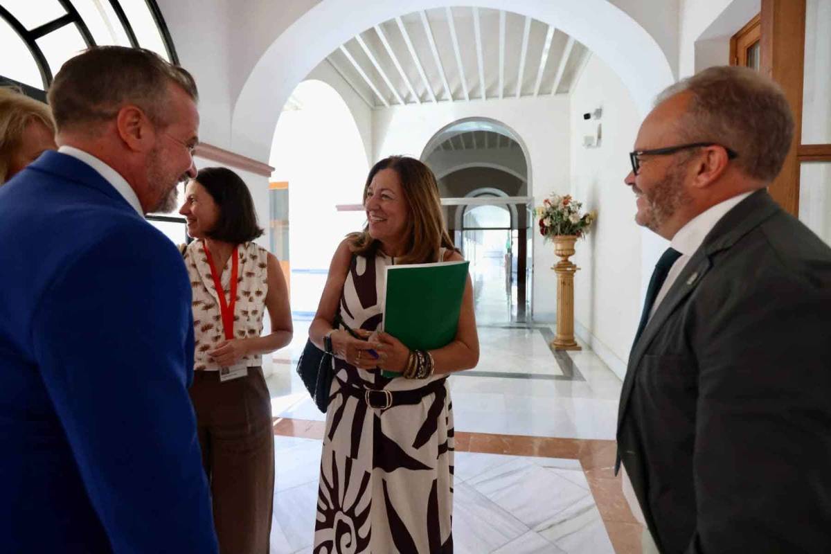 María del Carmen Castillo ha presidido la primera Comisión de Educación de la XIII Legislatura.