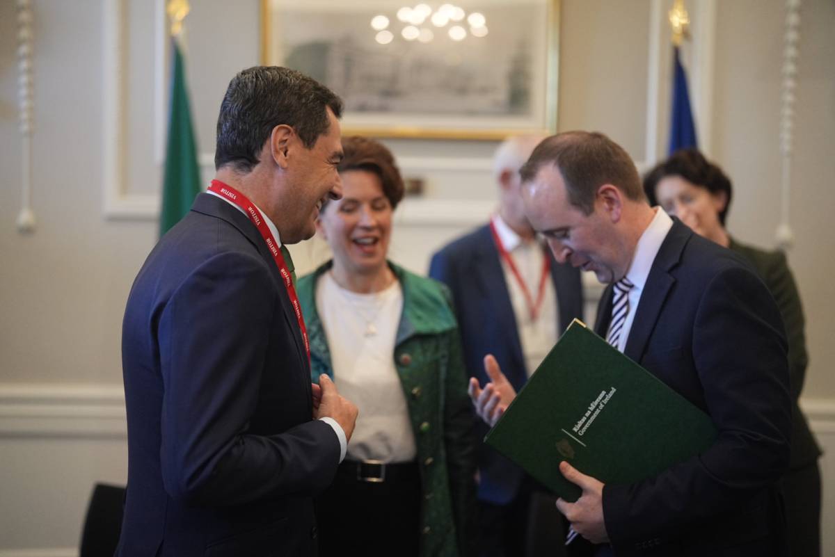 Juanma Moreno reclama a Europa más atención para Ceuta y toda la frontera sur frente a las mafias de la migración y el narcotráfico