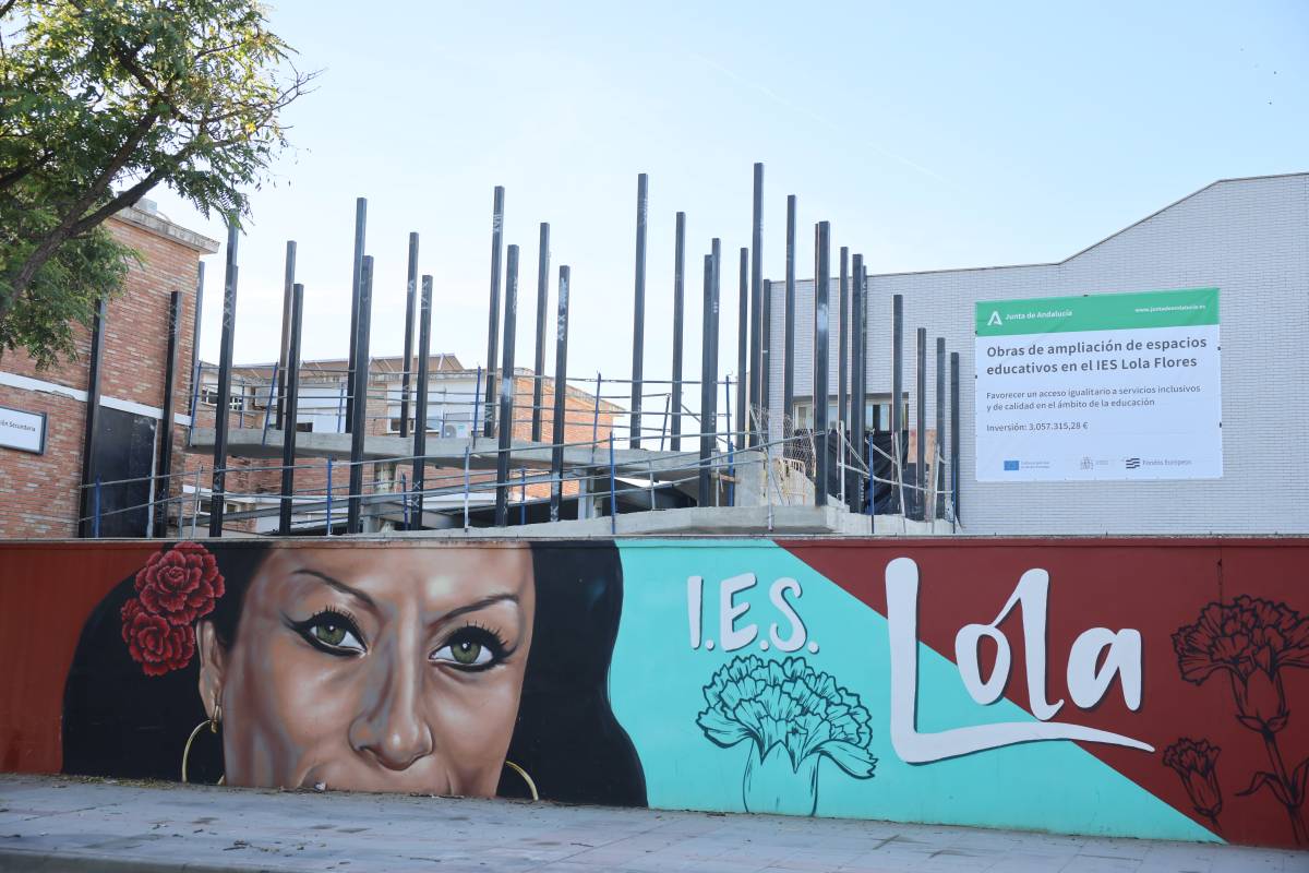 Obras IES Lola Flores 