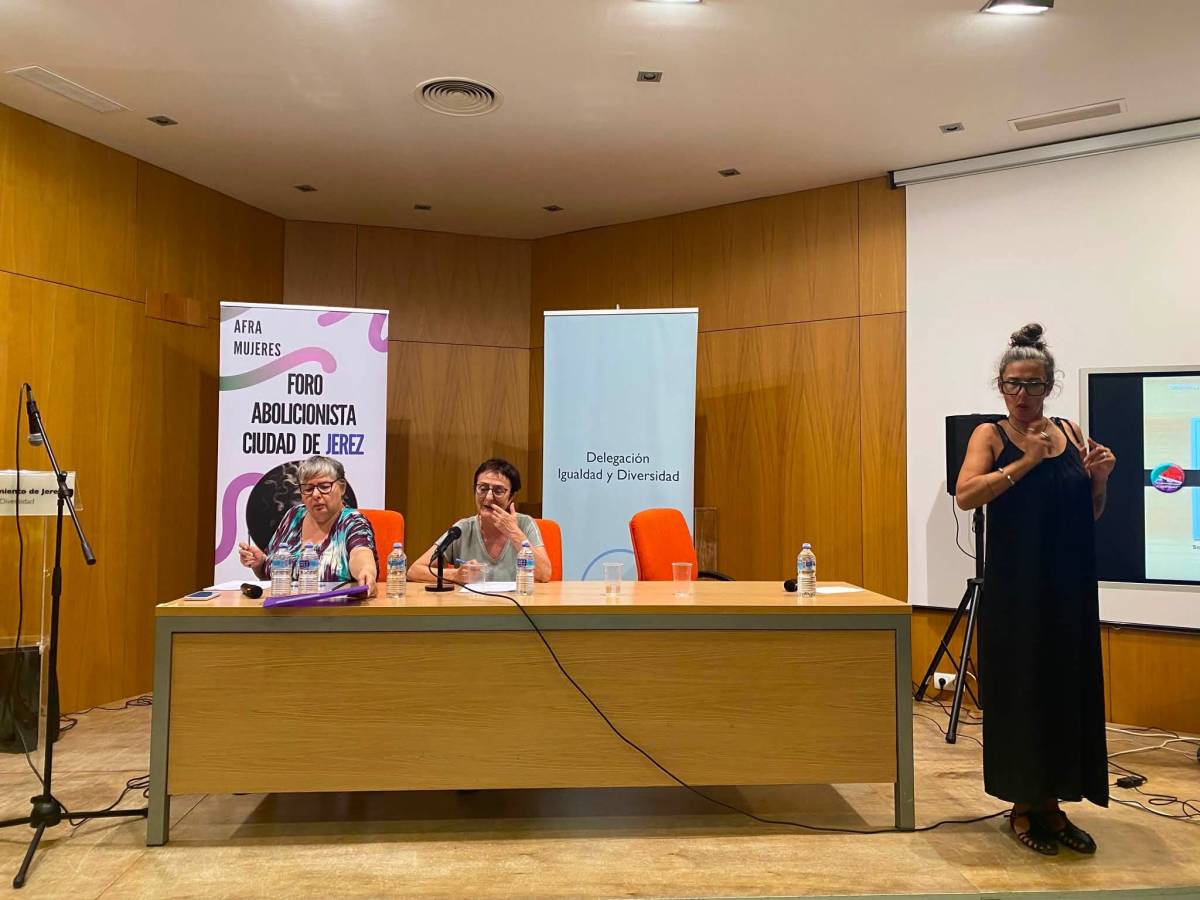 Éxito de público en el II Foro Abolicionista de Jerez. - Éxito de público en el II Foro Abolicionista de Jerez.