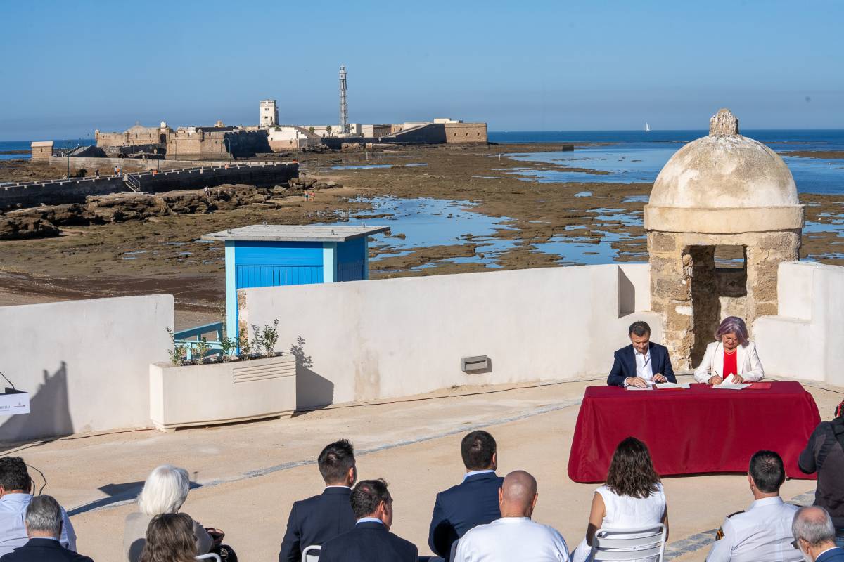 Cádiz recupera el Castillo de San Sebastián: así será el nuevo uso de una fortaleza bastante desconocida