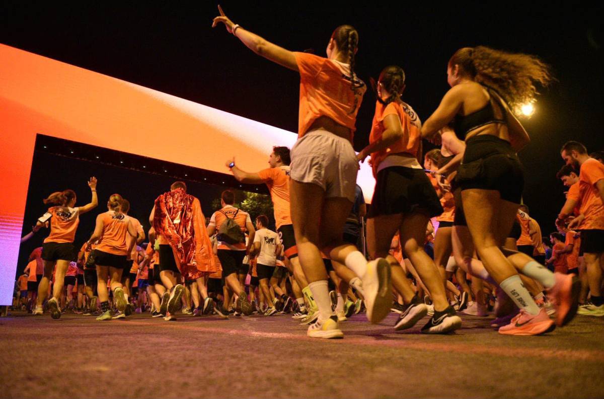 Participantes en la carrera. - Participantes en la carrera.