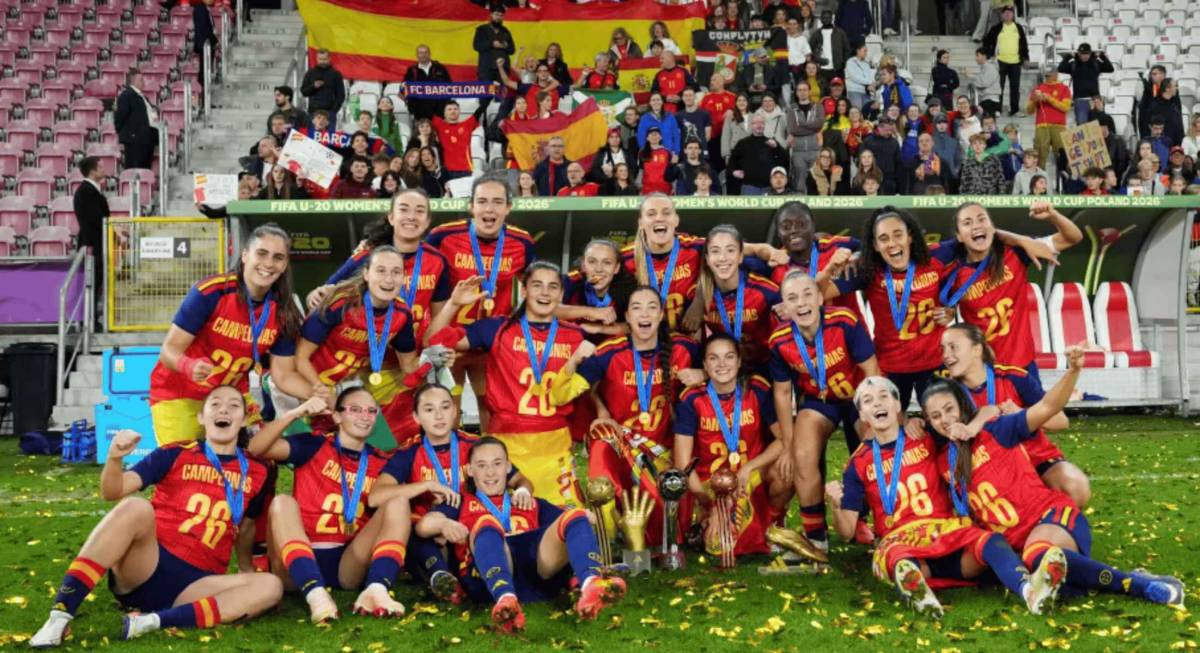 Estas son las cuatro futbolistas andaluzas campeonas del mundo sub-20 con España
