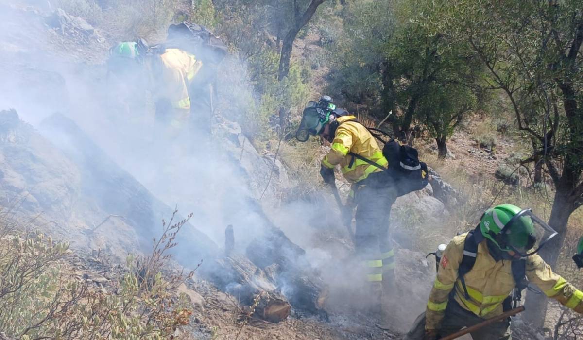 Reabre la importante carretera que une la Serranía de Ronda con la Costa del Sol, tras estabilizarse el incendio de Igualeja