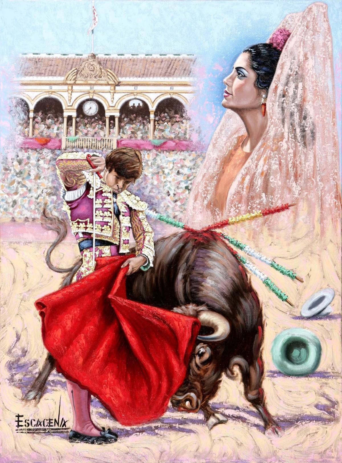 Una obra de Pedro Escacena. - Una obra de Pedro Escacena.