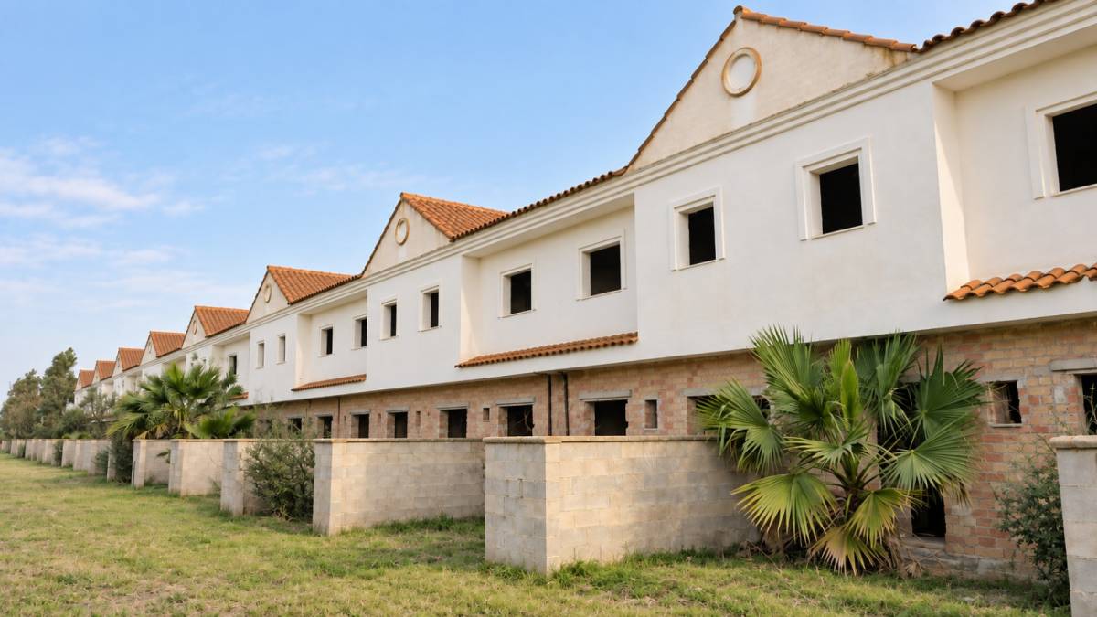 Las 50 viviendas en Los Palacios que están paralizadas desde 2008 y ahora costarán 90.000 euros