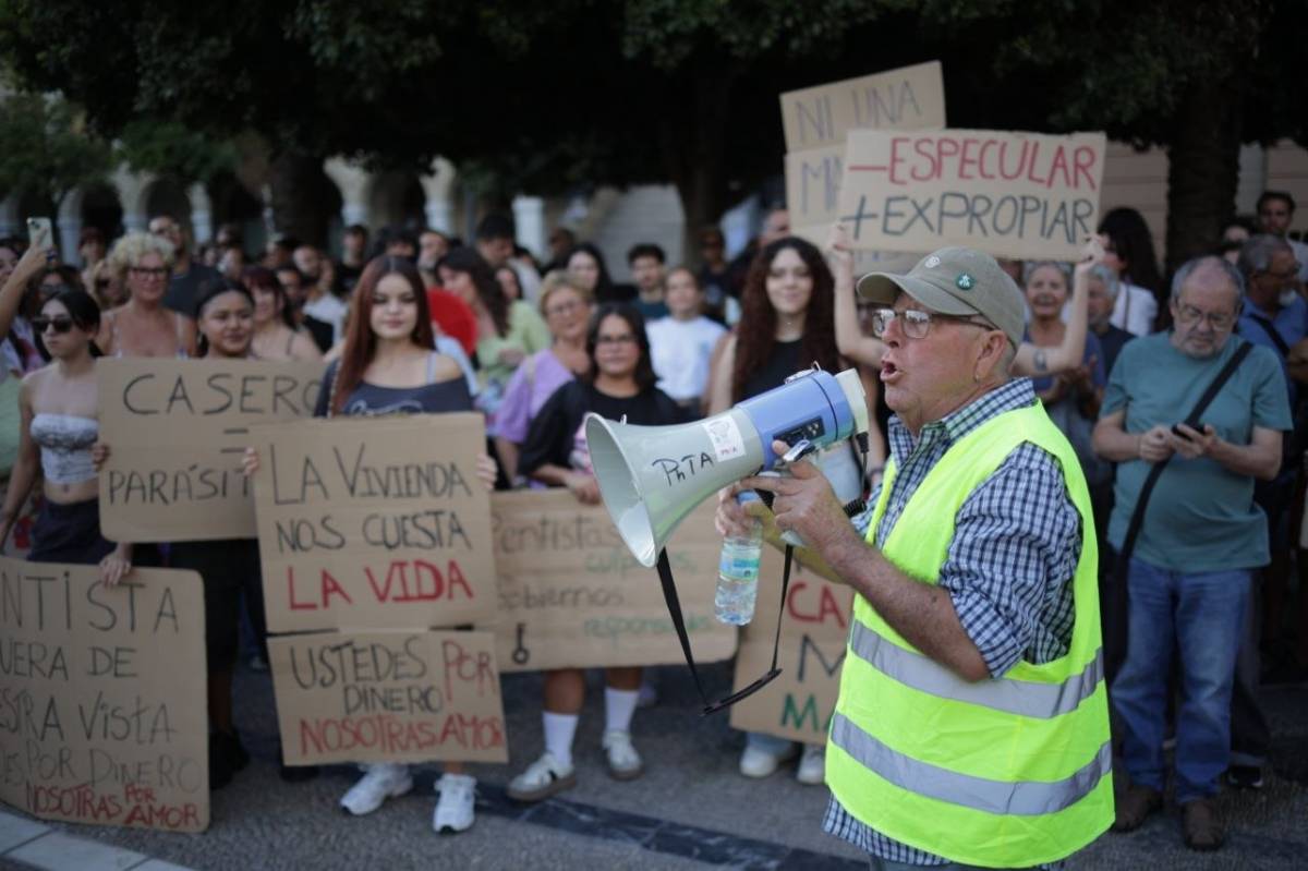 concentracion jerez por la vivienda Maricarmen