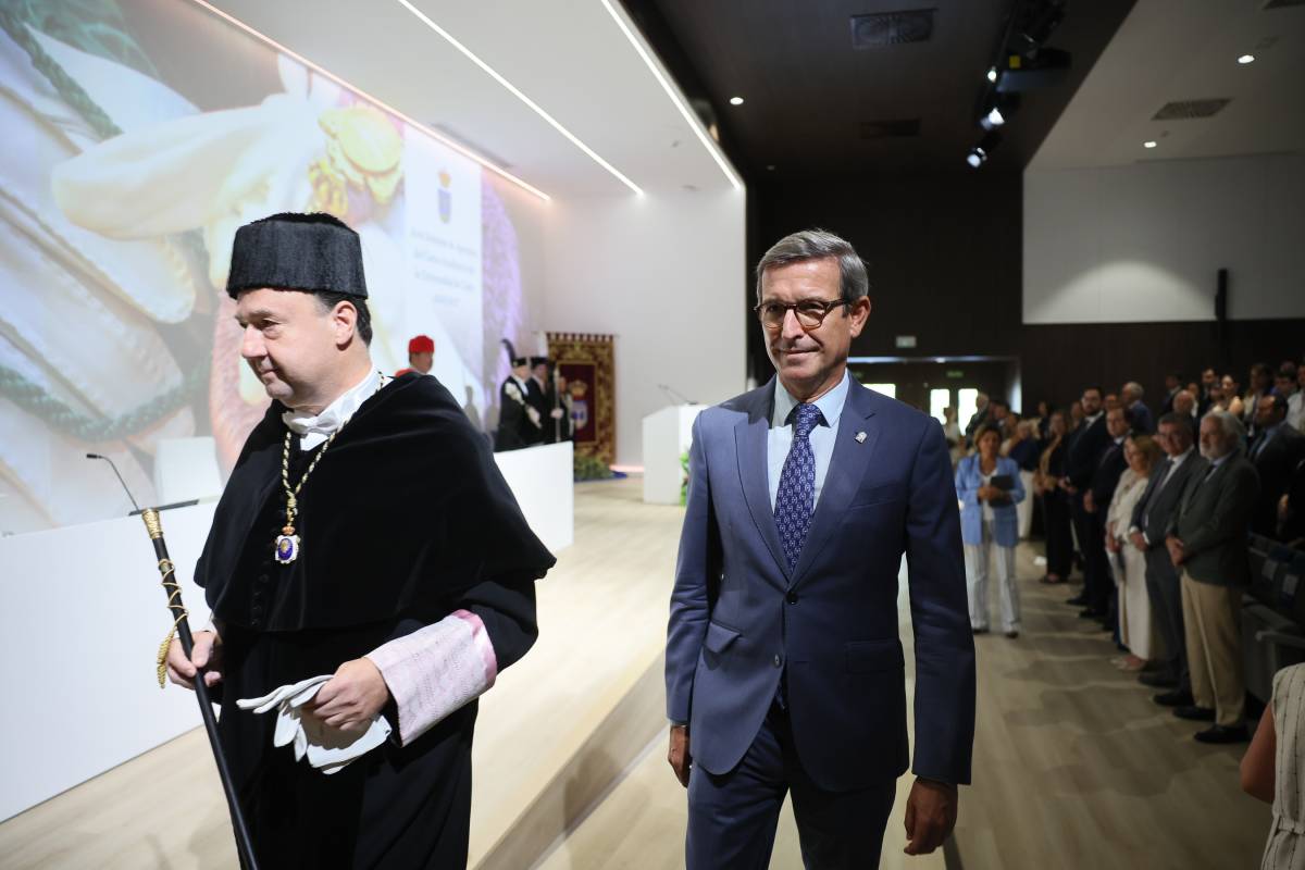 Inauguración del aulario Carmelo García Barroso en el Campus de Jerez de la Universidad de Cádiz.