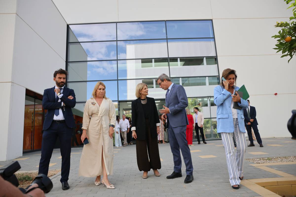 Inauguración del aulario Carmelo García Barroso en el Campus de Jerez de la Universidad de Cádiz.
