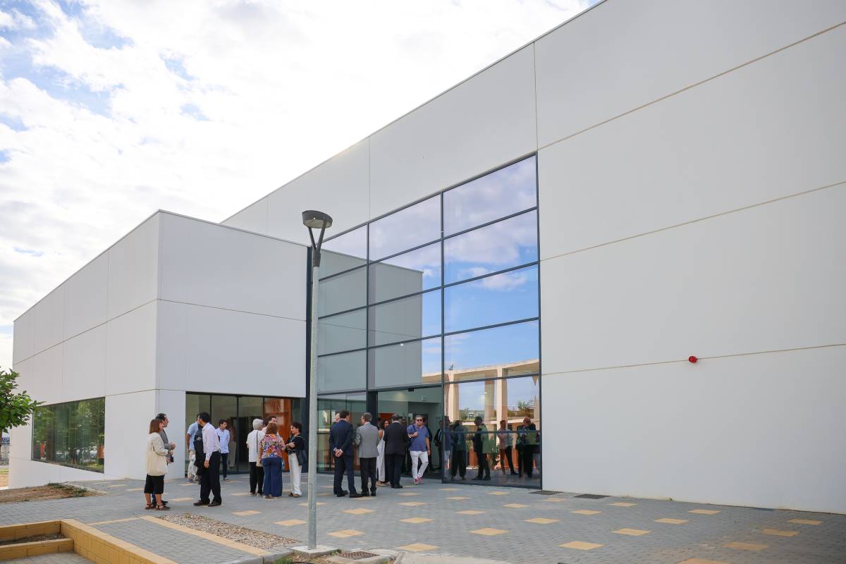 Inauguración del aulario Carmelo García Barroso en el Campus de Jerez de la Universidad de Cádiz.