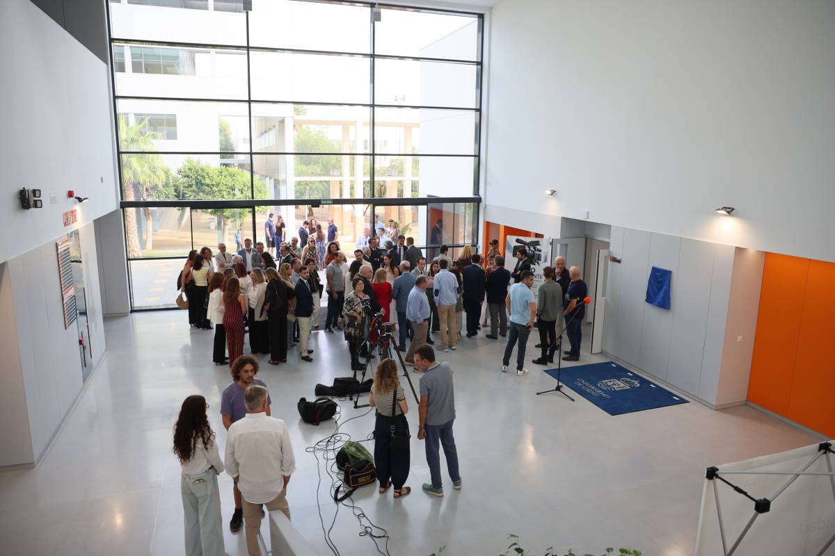 Inauguración del aulario Carmelo García Barroso en el Campus de Jerez de la Universidad de Cádiz.