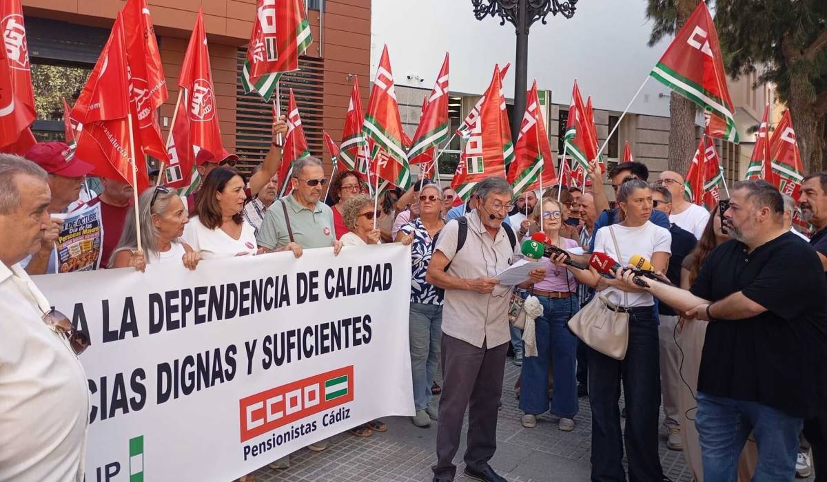 Casi 500 días para resolver la dependencia en Andalucía, según CCOO y UGT en Cádiz: 