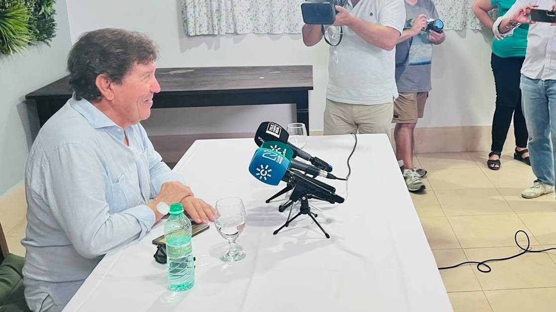 José Antonio Barroso, en rueda de prensa. - José Antonio Barroso, en rueda de prensa.