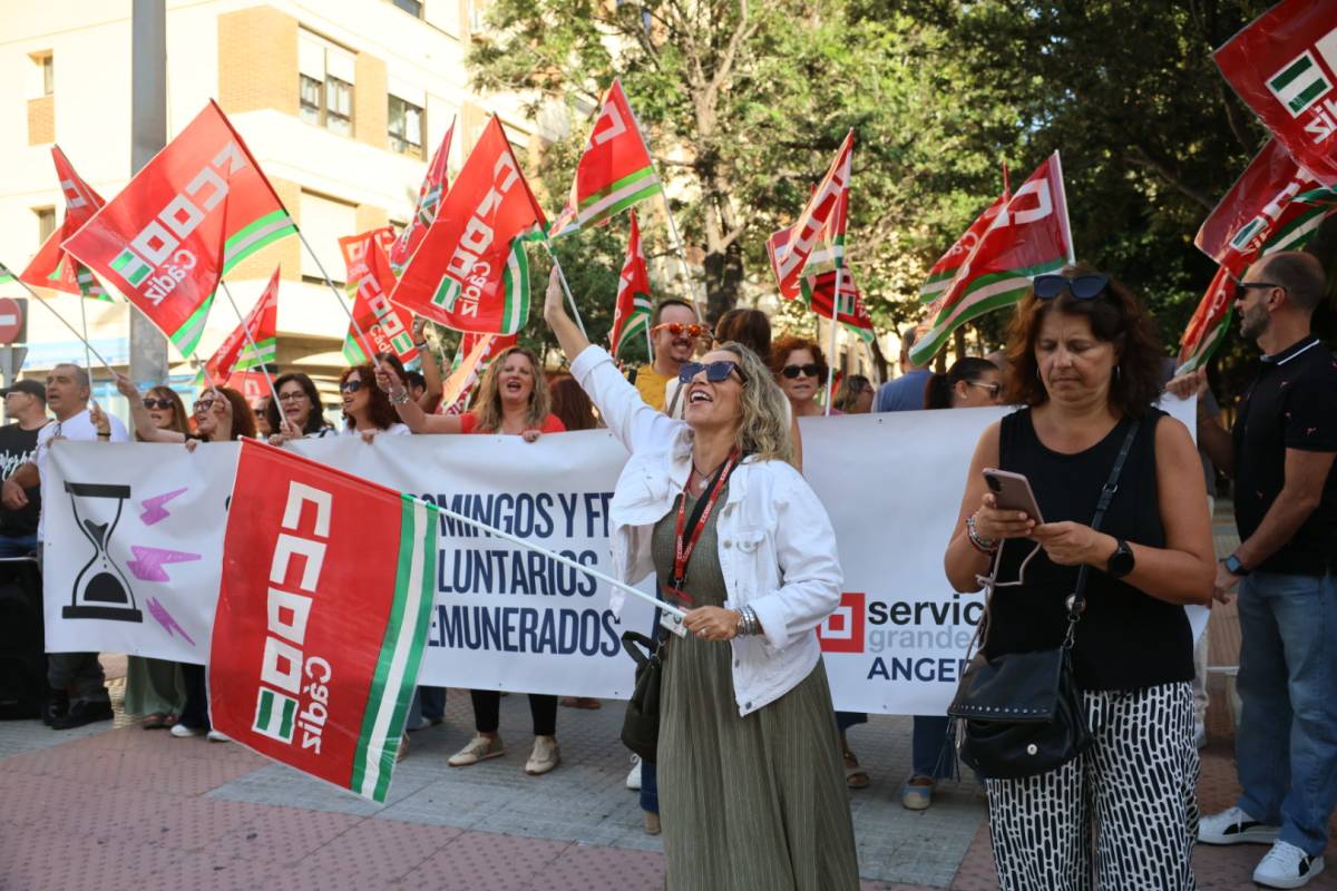 Protesta ZGAT Cádiz