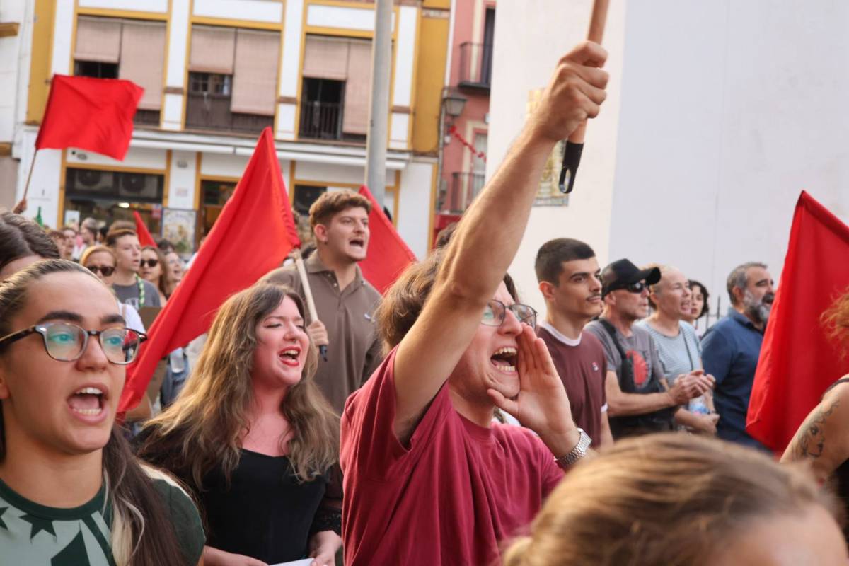 Manifestación contra el rentismo en Sevilla, sindicato de inquilinas Sevilla - GONZALO TORO Manifestación contra el rentismo en Sevilla, sindicato de inquilinas Sevilla