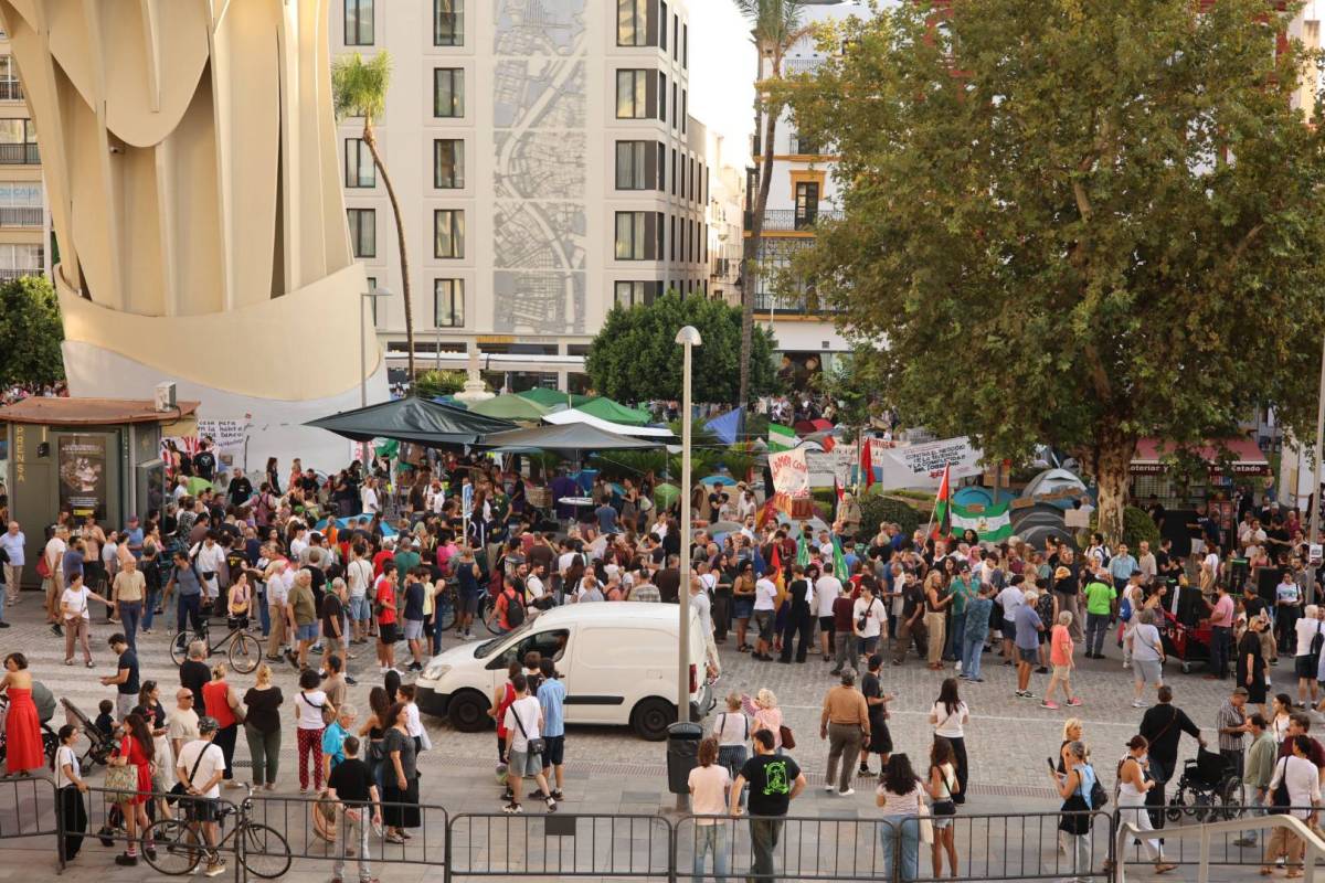 Manifestación contra el rentismo en Sevilla, sindicato de inquilinas Sevilla - GONZALO TORO Manifestación contra el rentismo en Sevilla, sindicato de inquilinas Sevilla