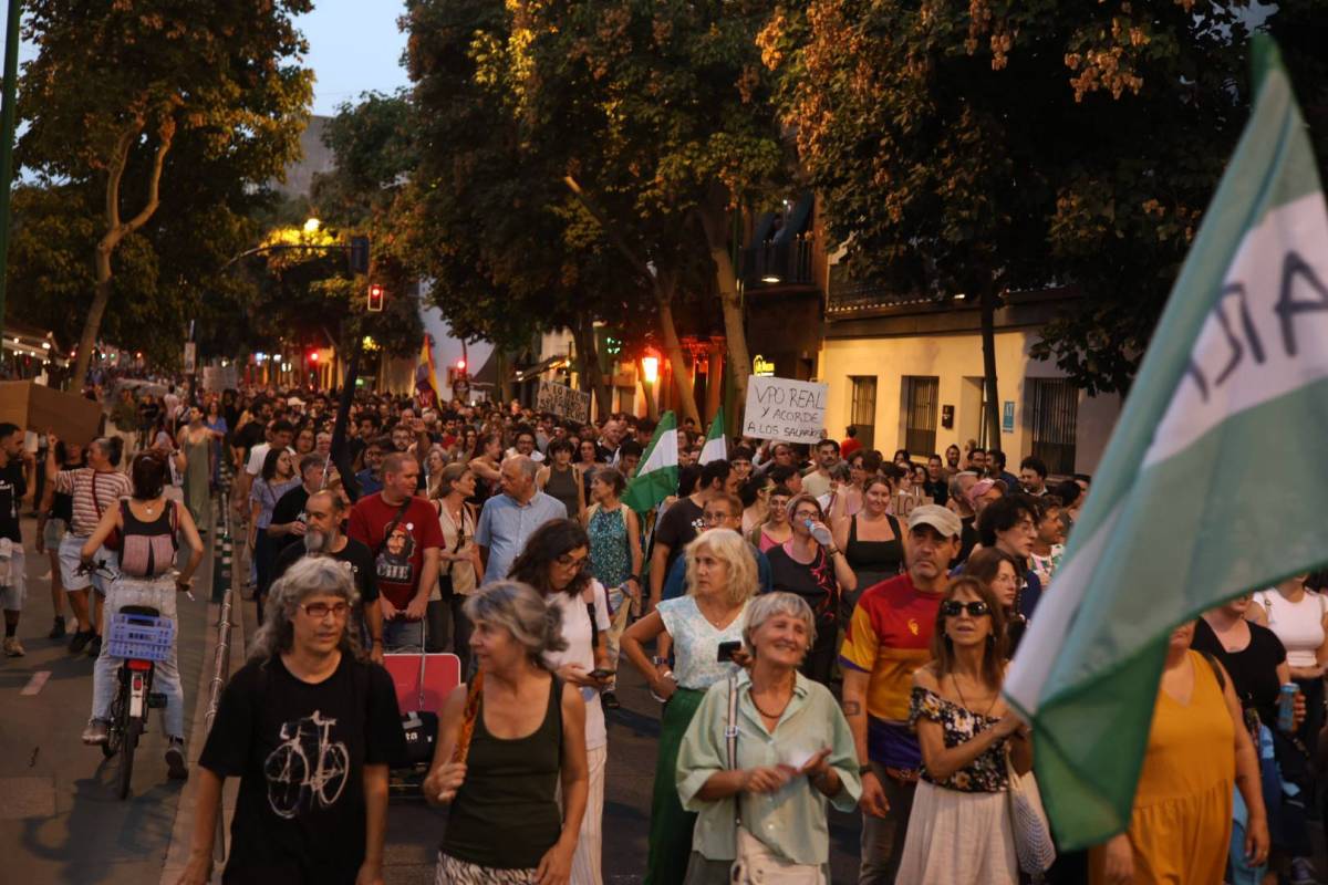 Manifestación contra el rentismo en Sevilla, sindicato de inquilinas Sevilla