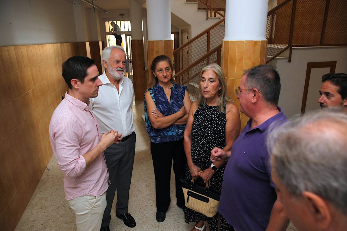 Jerez recupera la antigua Escuela de Idiomas de Taxdirt tras quedarse sin luz por el robo del cableado: este será su futuro uso