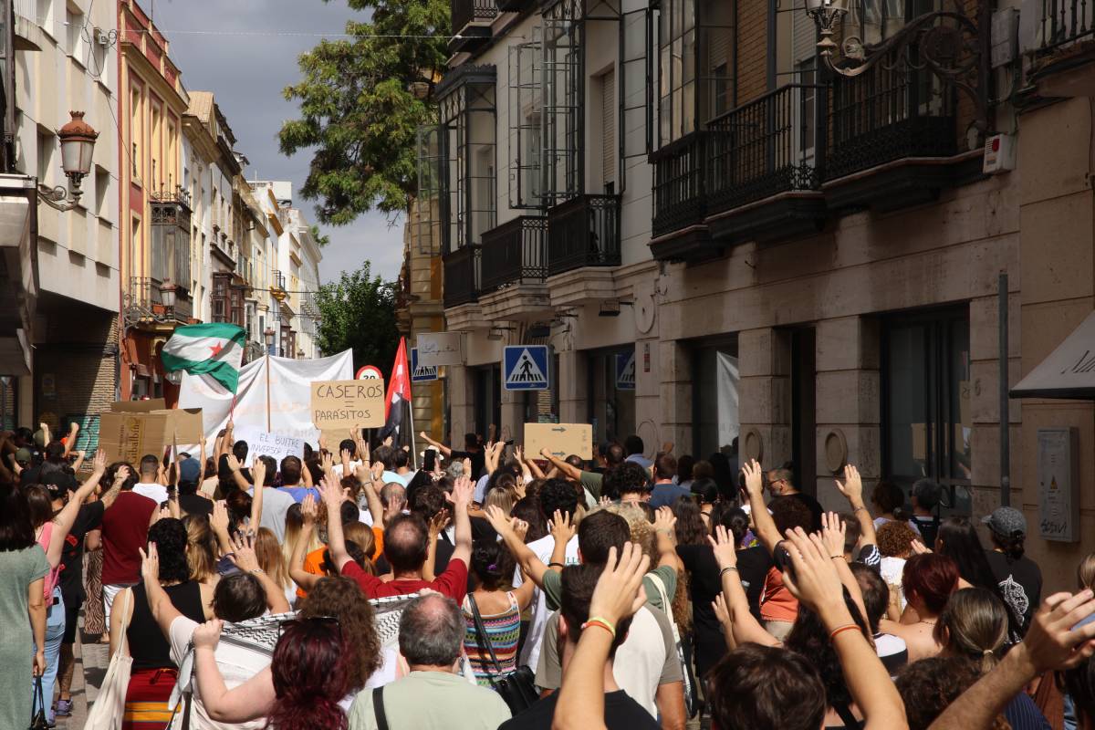 Concentración Jerez por la vivienda 