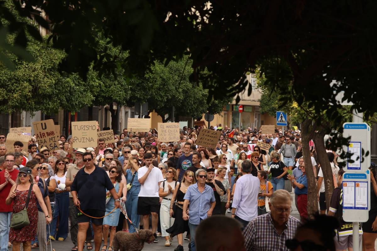 Concentración Jerez por la vivienda 