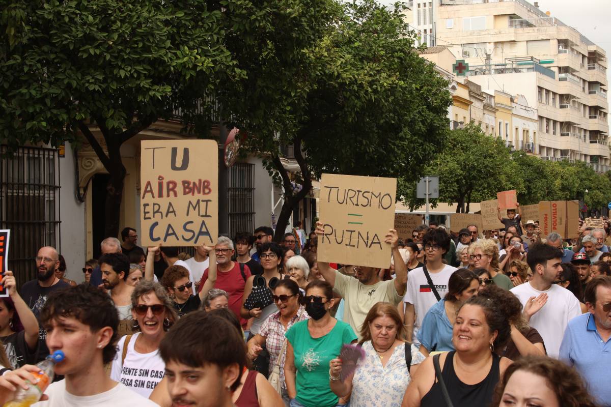 Concentración Jerez por la vivienda 