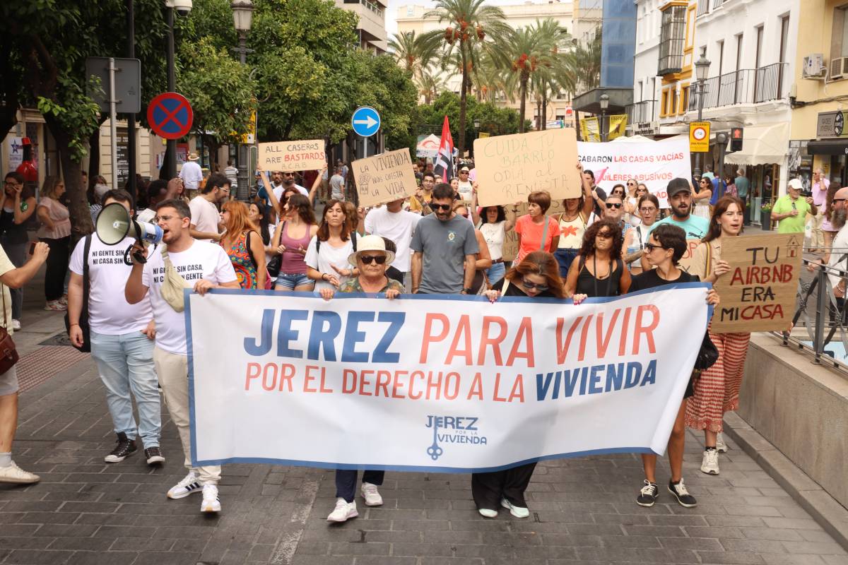 Jerez por la Vivienda rechaza la Mesa por la Vivienda anunciada por el gobierno local: "Queremos hechos, no fotos"