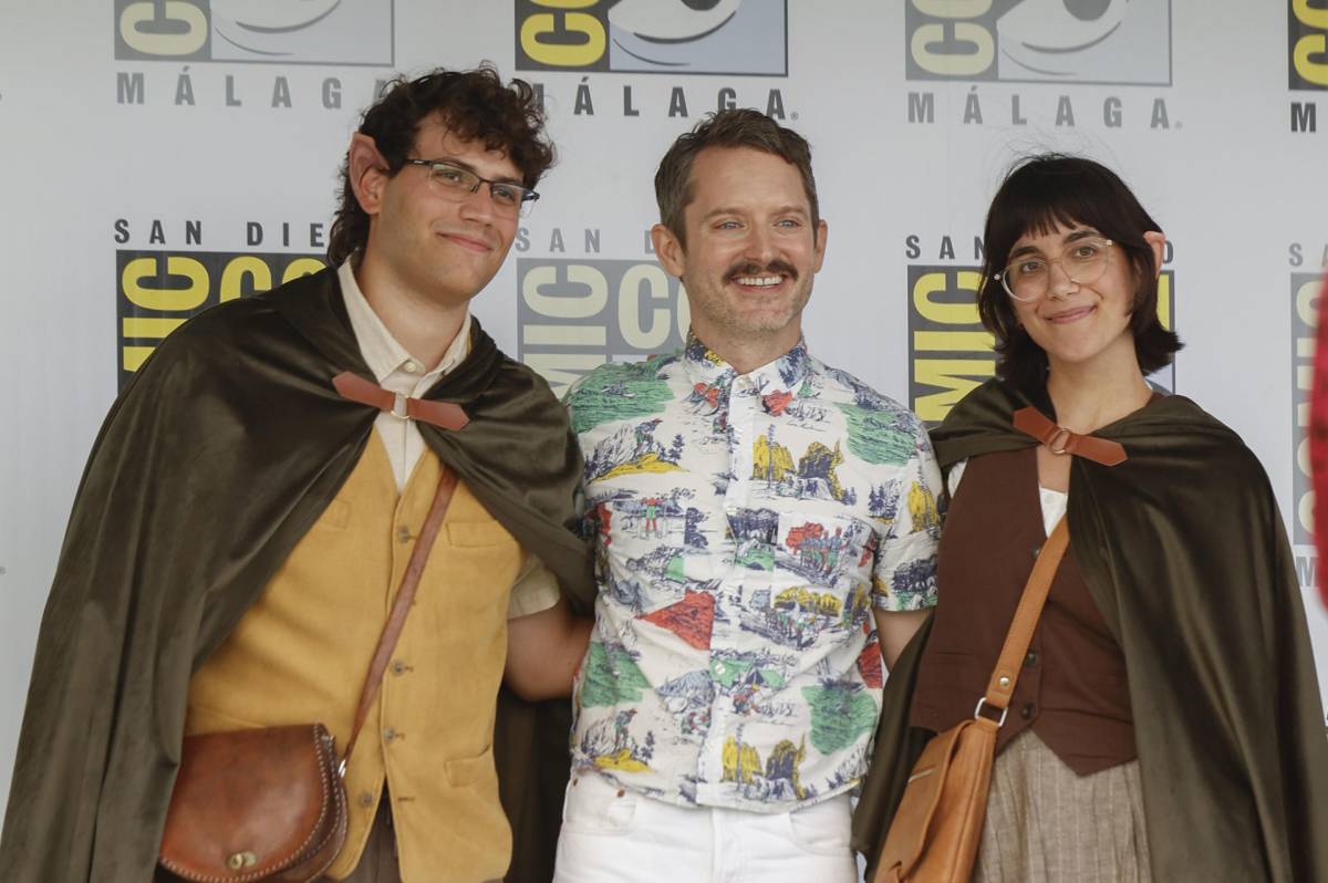 Locura en la Comic-Con de Málaga para hacerse una foto con Frodo y Sam de 'El Señor de los Anillos': tiene un precio de 225 euros